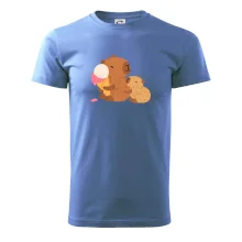 Kapybara so zmrzlinou