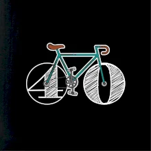 Narodeniny 40 rokov na bicykli