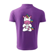 Yoga fučiaci jednorožec