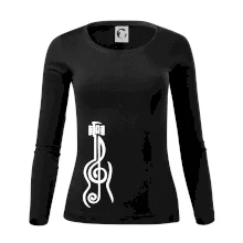 Husľový kľúč gitara