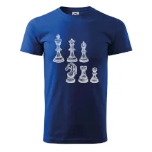 Šachové figúrky kreslené