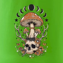 Goblincore magical mushroom