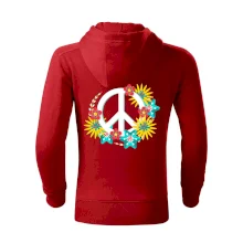 Peace symbol abstraktný