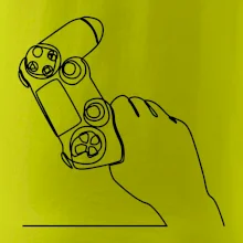 Herný ovládač jedným ťahom Herný ovládač jedným ťahom