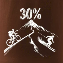 Narodeniny cyklista a lyžiar 30