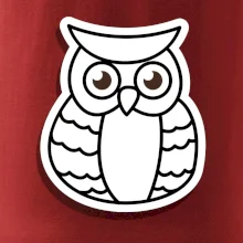 Sova kreslená na prsníku