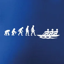 Evolúcia veslovanie 3 ľudia
