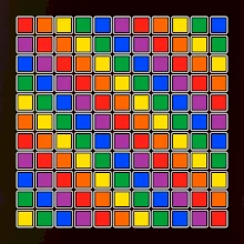 LGBT dúhový štvorec