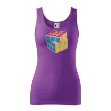 Rubikova kocka kreslená