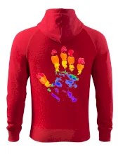 LGBT hand print