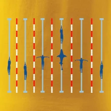 Plavecký bazén žralok Plavecký bazén žralok