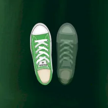 Párové topánky - zelené