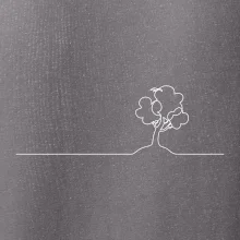 Strom s vtáčikom linka