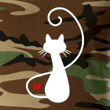 Zamilovaná mačka spredu Zamilovaná mačka spredu