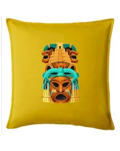 Mayová maska s pyramídou