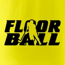 Floorball nápis rovný