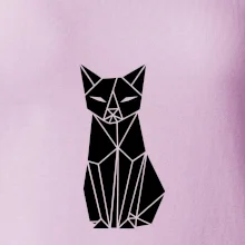 Origami mačka spredu