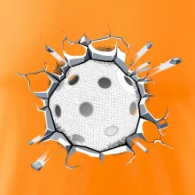 Florbal lopta v triku