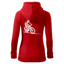 MTB kreslený cyklista MTB kreslený cyklista