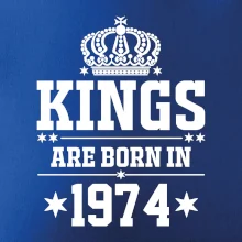Kings are born in 1974