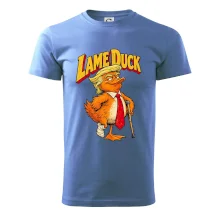 Trump jako kulhající kachna retro komiks