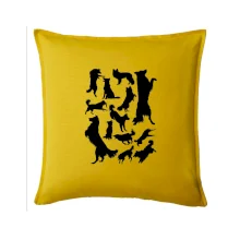 Border kólia siluety