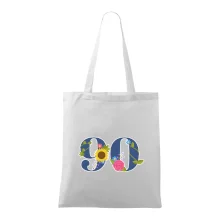 Kvetinové číslo kreslené - 90