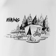 Hiking - obrázok kreslený