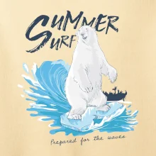 Medveď surfer Medveď surfer