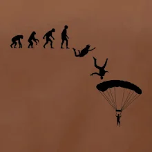 Evolúcia parašutista zoskok