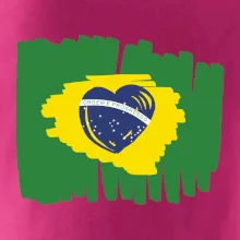 Brazília vlajka srdca