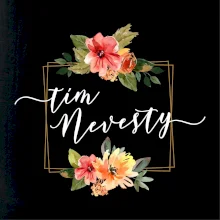 Tím nevesty štvorec oranžový