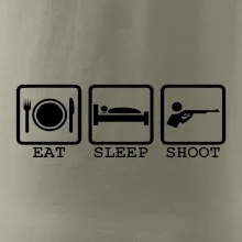 Eat sleep shot