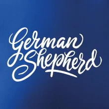 German shepherd - nápis okrasny - nápis okrasný