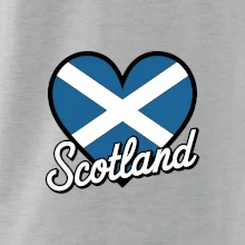 Scotland Srdce s vlajkou