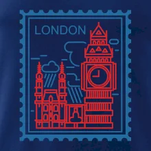 Londýn známka jednoduchá