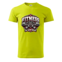 Fitness činka a závažia eat sleep repeat