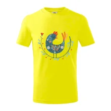 Folklór - sliepky s margarétkami