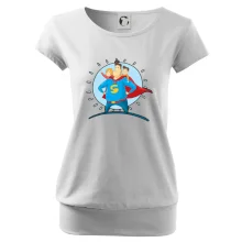 Táta superman - dievča a chlapec
