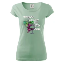 V tomto tričku môžem vypiť vína koľko chcem