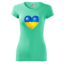 Ukrajina srdce vlajka Ukrajina srdce vlajka