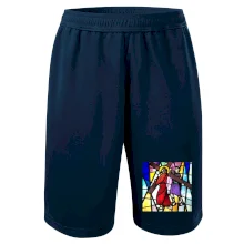 Vitráž - Ježiš a kríž