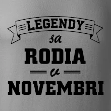 Legendy sa rodia v novembri