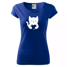 Mačka drží srdce Mačka drží srdce