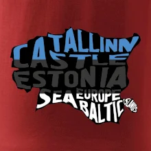 Mapy - názvy miest - Estónsko