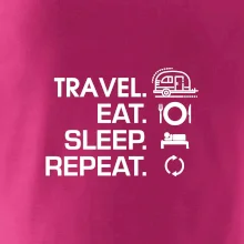 Eat sleep travel - Malý príves