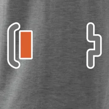 Rodinné tričká - batéria - maminka