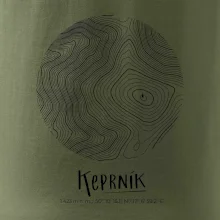 Keprník - vrstevnice v kruhu