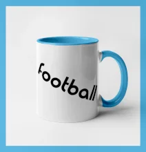 FOOTBALL nápis šikmo