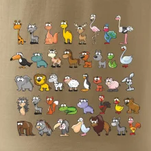 Tričko plné zvieratiek